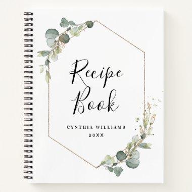 watercolor eucalyptus Recipe Book