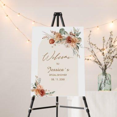 Watercolor Fall in love  welcome Foam Board