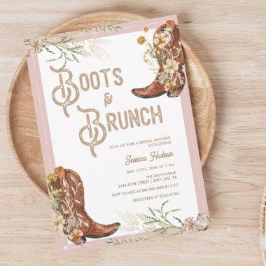 Watercolor Floral Boots & Brunch