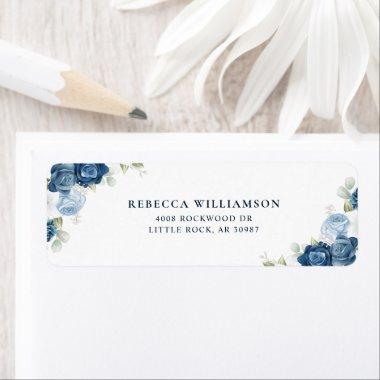 Watercolor Floral  Return Address Label