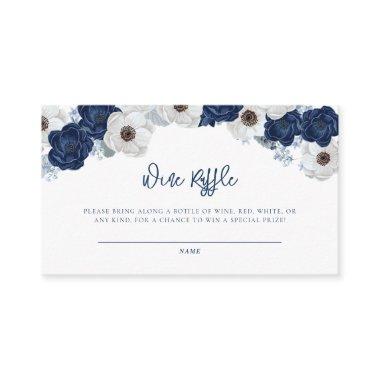 Watercolor Floral  Wine Raffle Enclosure