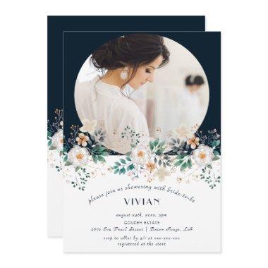Watercolor Floral Deep In The Dream Photo Bridal