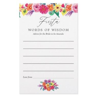 Watercolor Floral Fiesta  Advice