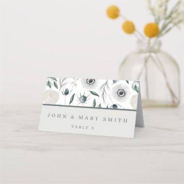 Watercolor Floral Wedding Place