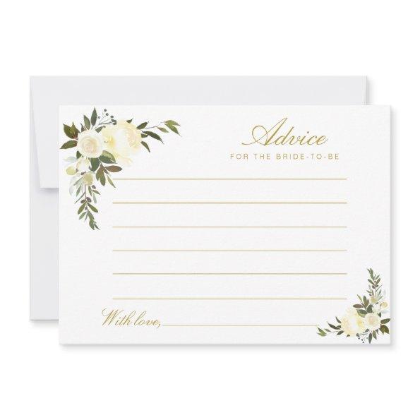 watercolor ivory floral advice