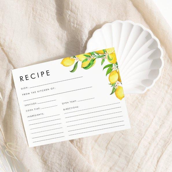Watercolor Lemon  Recipe