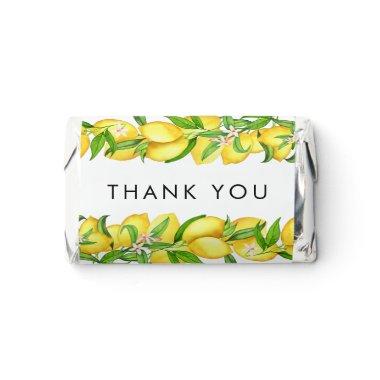 Watercolor Lemon  Thank You Hershey's Miniatures