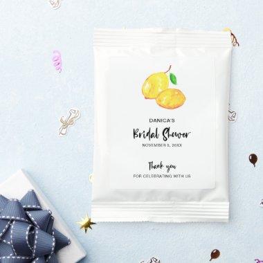 Watercolor Lemon  thank you simple Lemonade Drink Mix