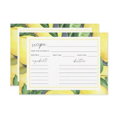 Watercolor lemon citrus - recipe