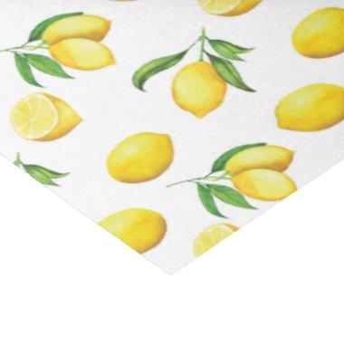 Watercolor Lemon Wrapping Paper