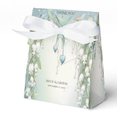Watercolor Lily of the Valley Favor Box