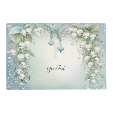 Watercolor Lily of the Valley Placemat