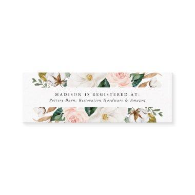 Watercolor Magnolias | Bridal Registry