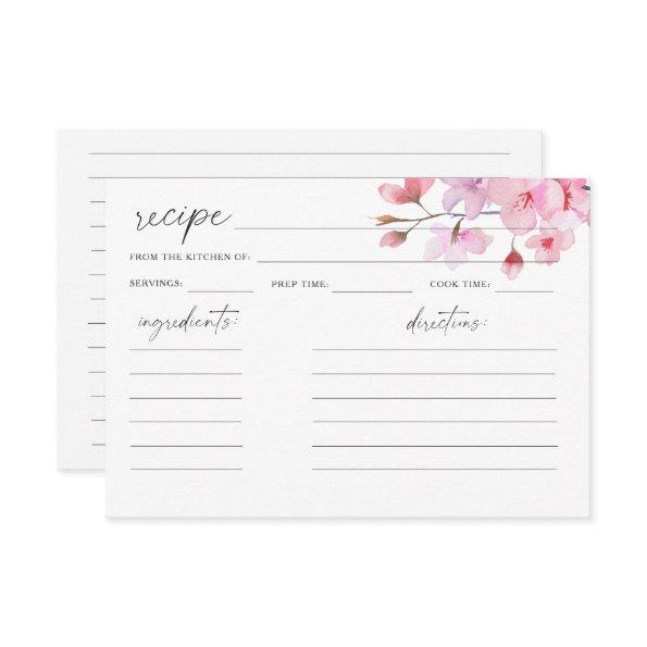 Watercolor Sakura - recipe