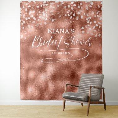 Watercolor Snowdrops Bridal Shower Copper ID726 Tapestry