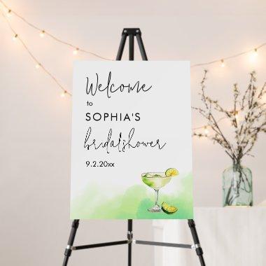 Watercolor Tacos & Tequila Bridal Shower Welcome Foam Board