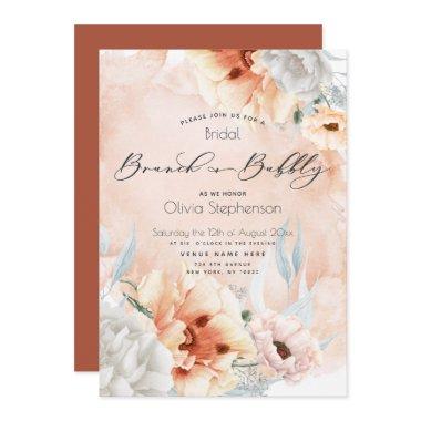 Watercolor Terracotta Brunch Bubbly