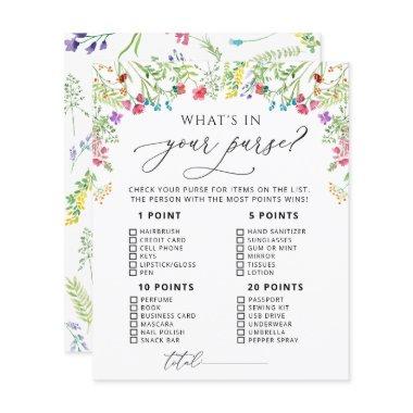 Watercolor Wildflower  Game