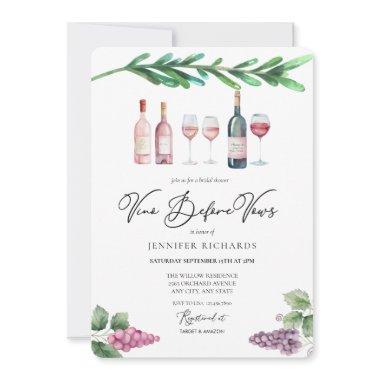 Watercolor Wine | Grapes | Modern