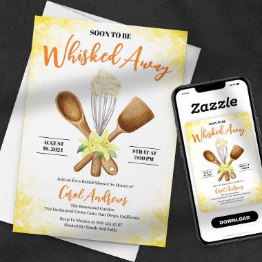 Watercolor Yellow Whisked Away