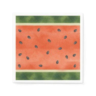 Watermelon Any Way You Slice it Summer Party Napkins