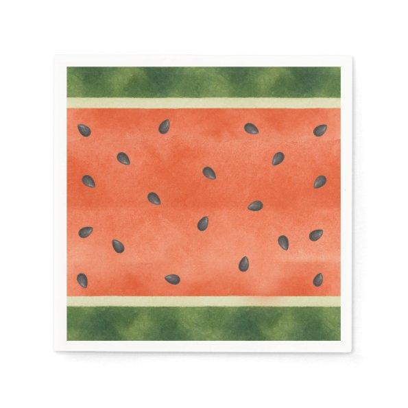 Watermelon Any Way You Slice it Summer Party Napkins
