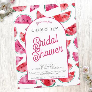 Watermelon Bridal Shower Invitation PostInvitations