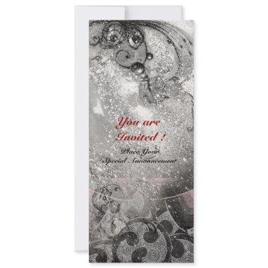 WAVES bright champagne metallic, black, sparkles