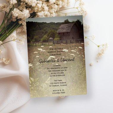 Weathered Barn Country Wedding Shower