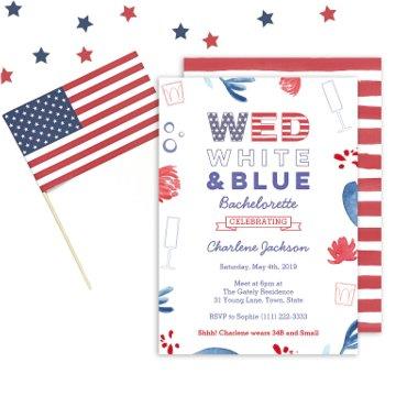 WED Red White and Blue Bachelorette