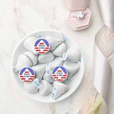 Wed, White & I Do Patriotic Wedding Event Hershey®'s Kisses®
