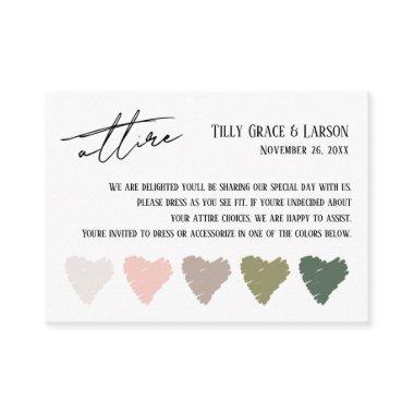 Wedding Attire Color Palette Suggestions Enclosure