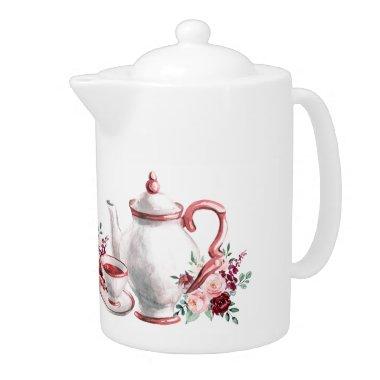 Wedding Bridal Shower Tea Party Teapot