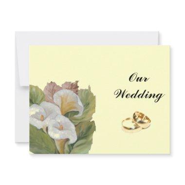 wedding callas bouquet