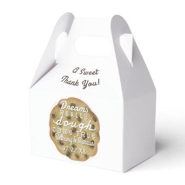 Wedding Chocolate Chip Cookie Treats Dreams Dough Favor Boxes