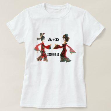 Wedding Dance/Bride&Groom Personalized Gifts T-Shirt