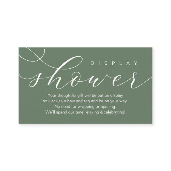 Wedding Display Shower, Modern elegance minimal Enclosure