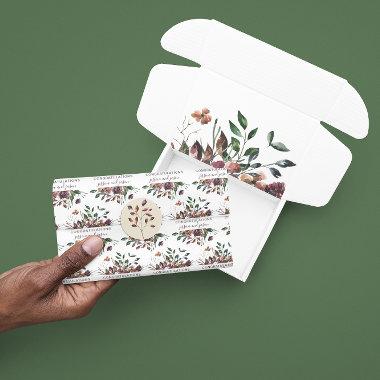 Wedding Floral Tissue Paper
