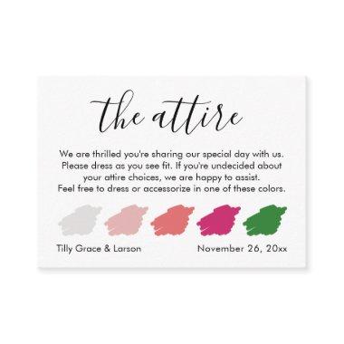 Wedding Guest Attire Color Palette Suggestions Enclosure