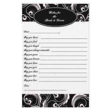 Wedding Keepsake - Wishes For Bride & Groom