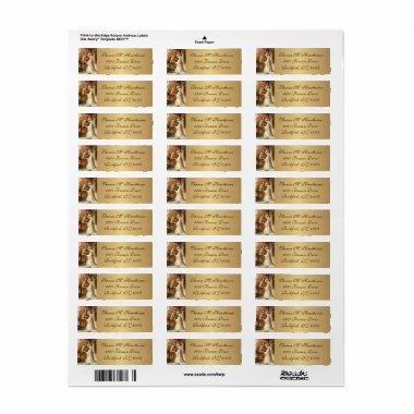 Wedding Metallic Elegant Gold Virgin Mary Joseph Label