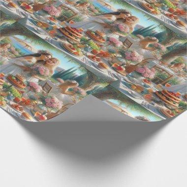 Wedding Party Wrapping Paper
