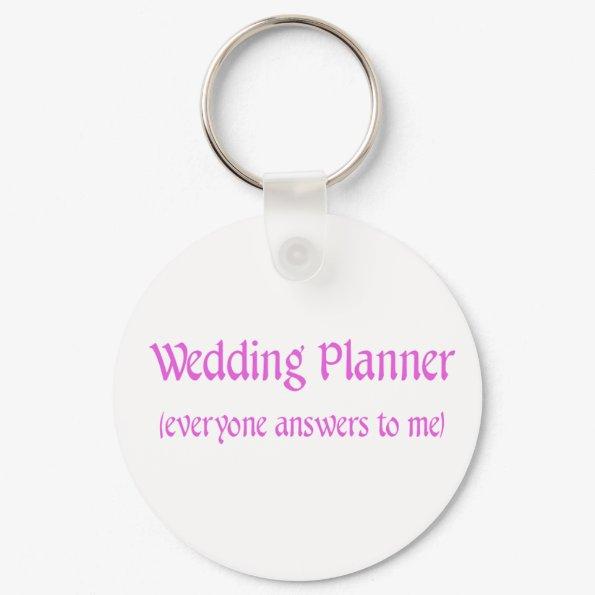 Wedding Planner Keychain