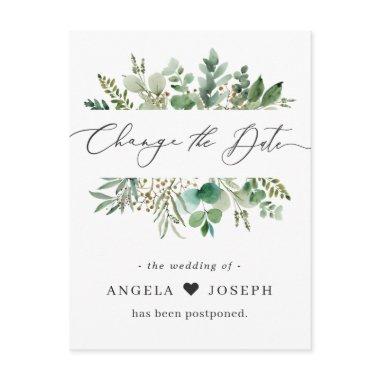 Wedding Postponed Announcement Change the Date Post