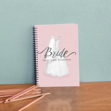 Wedding Pretty Minimalist Simple Pink Bride Planner