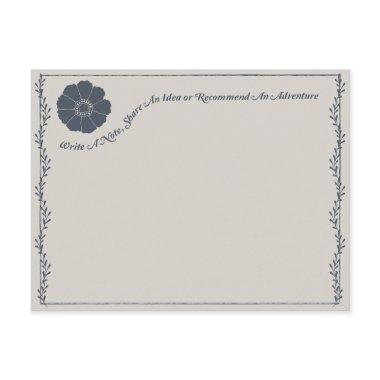 Wedding Reception  Advice Well WIshes Invitation Post