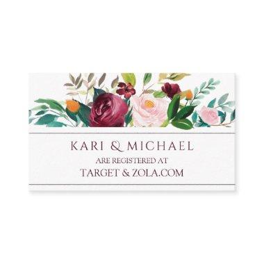 Wedding Registry  - Marsala Bouquet