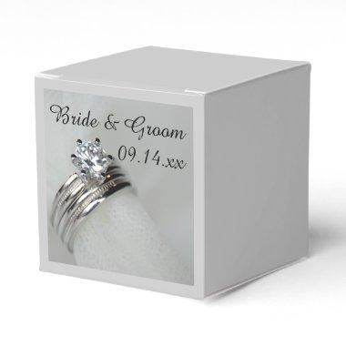 Wedding Rings Favor Boxes