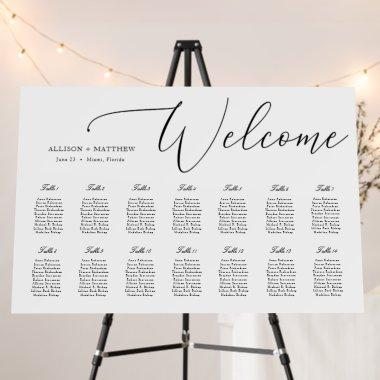 Wedding Seating Chart Foam Board