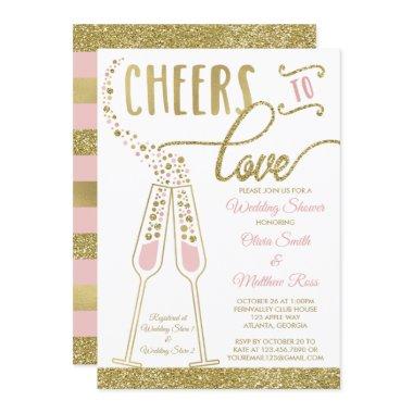Wedding Shower , Faux Glitter/Foil